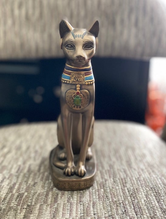 Egyptian Cat Gooddess Bastet Fugurine