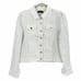 Generation Love Rosie Sequin Sleeve Denim Jacket Size Medium