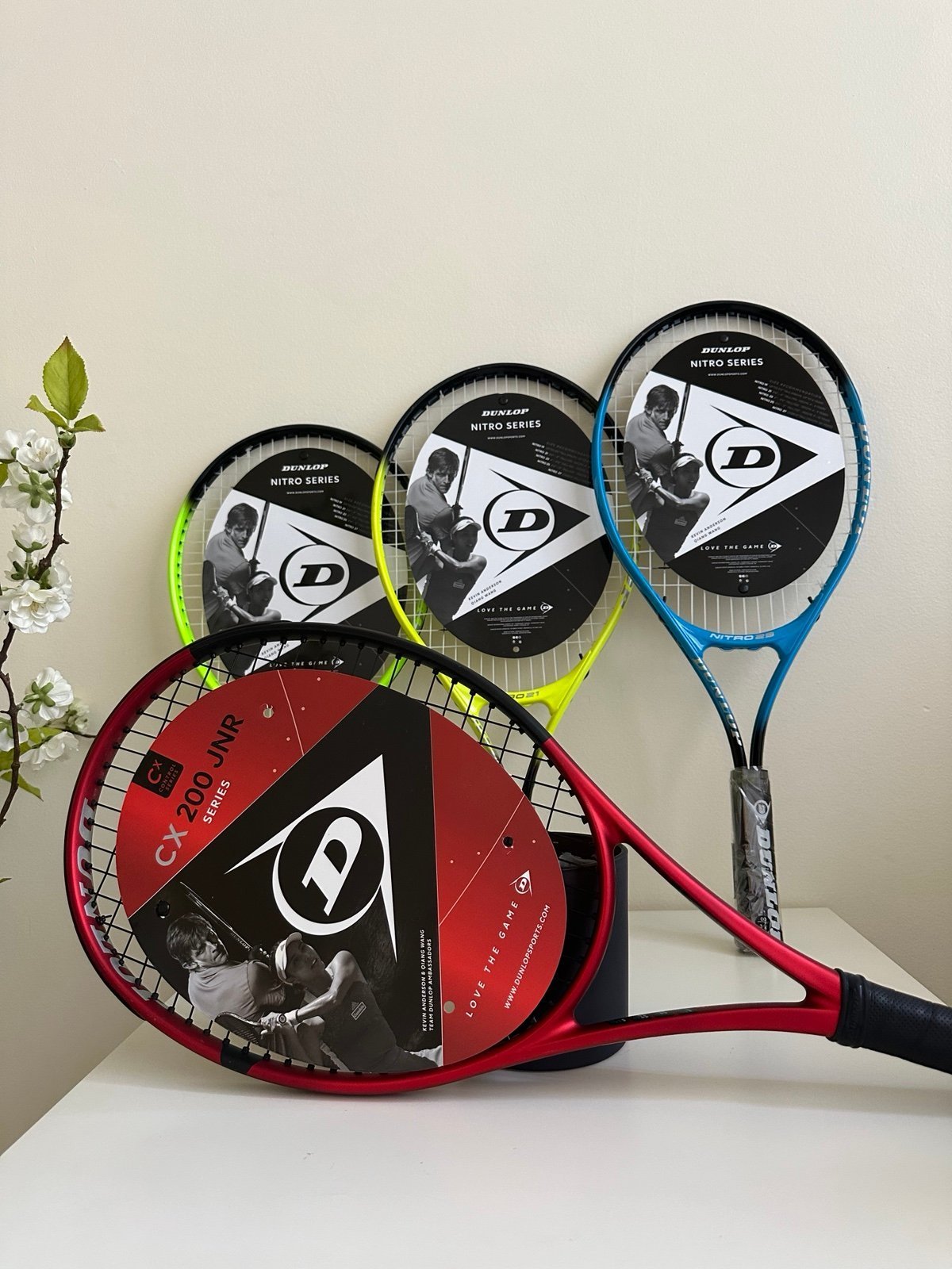 Tennis Racquets Set of 4