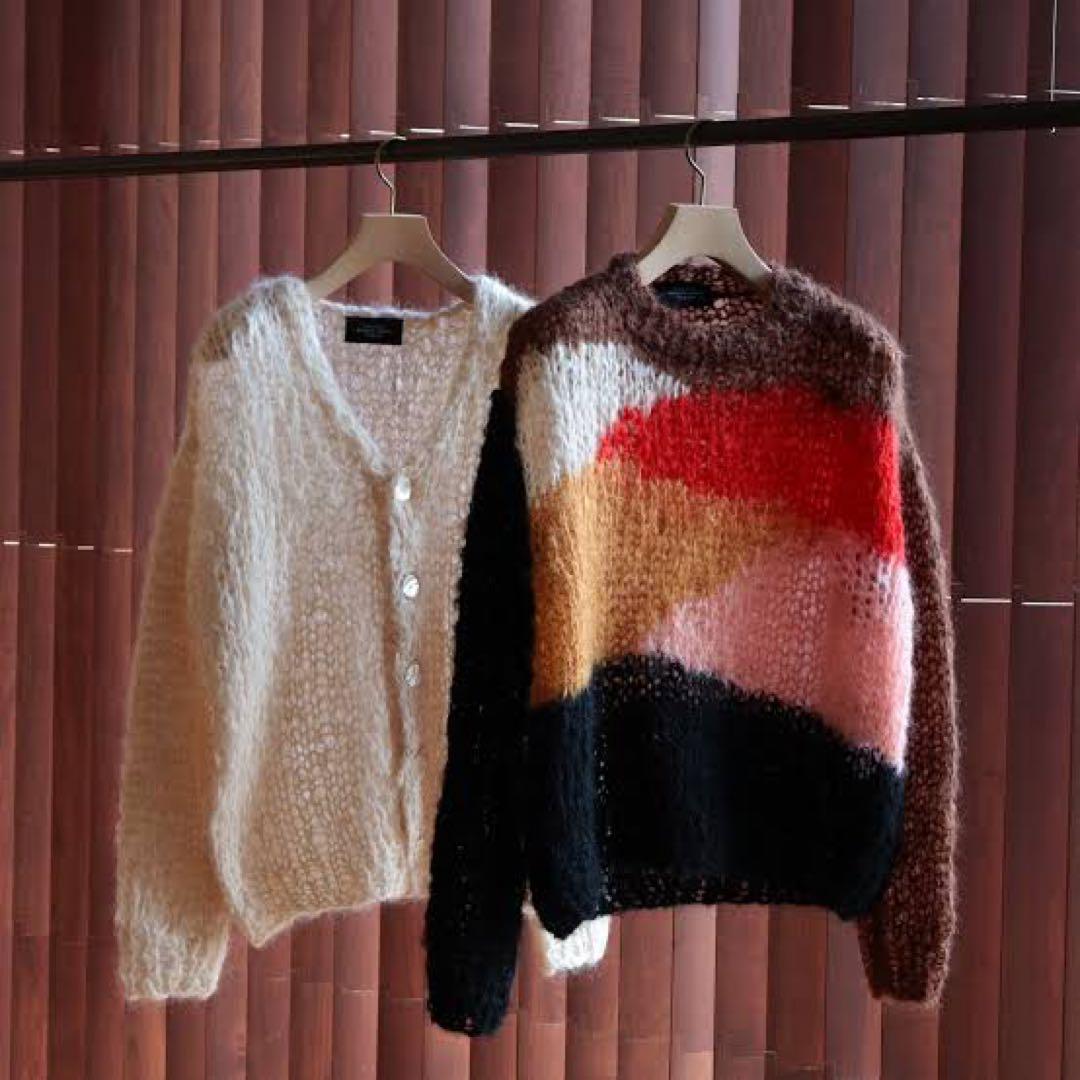 Brand New UNUSED US2461 Mohair Pullover Knit in 3 Brown and