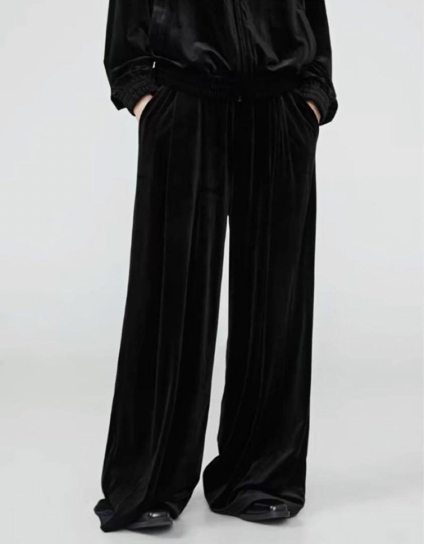 FRKM SCD 24SS Modified Velour Pants, common divisor