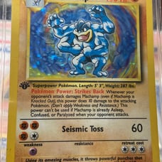RARE MACHAMP HOLO 8/102