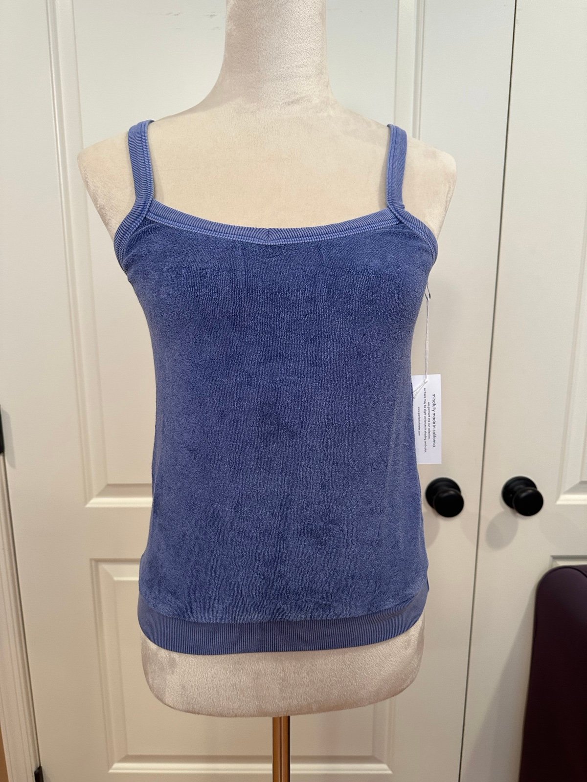 Perfectwhitetee Marley Loop Terry Tank Top