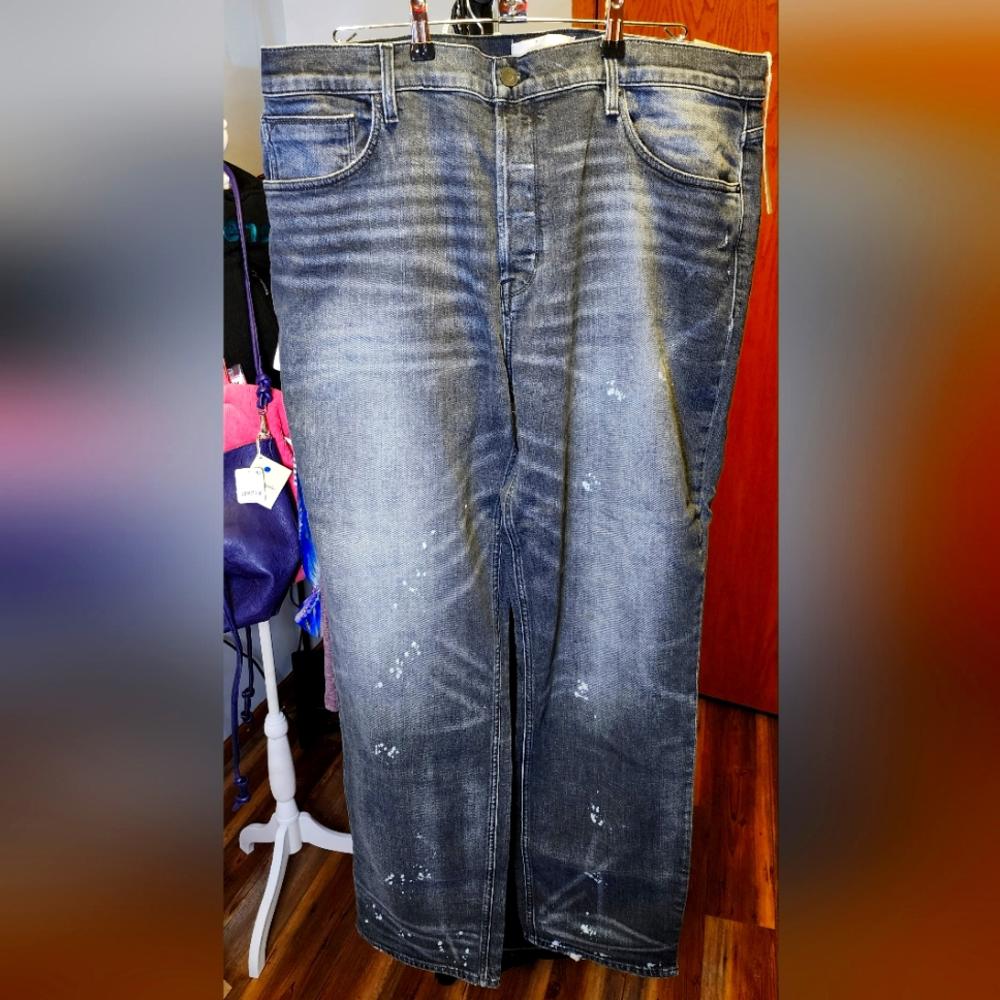 Hudson Mens distressed denim 40