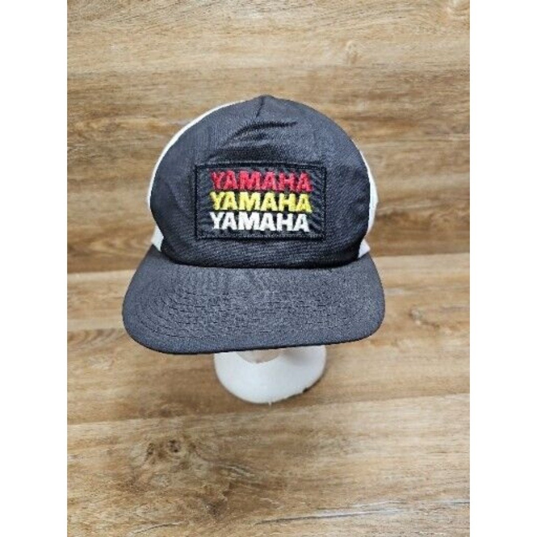 70's 80's Vintage Yamaha Trucker Hat Biker Made In USA
