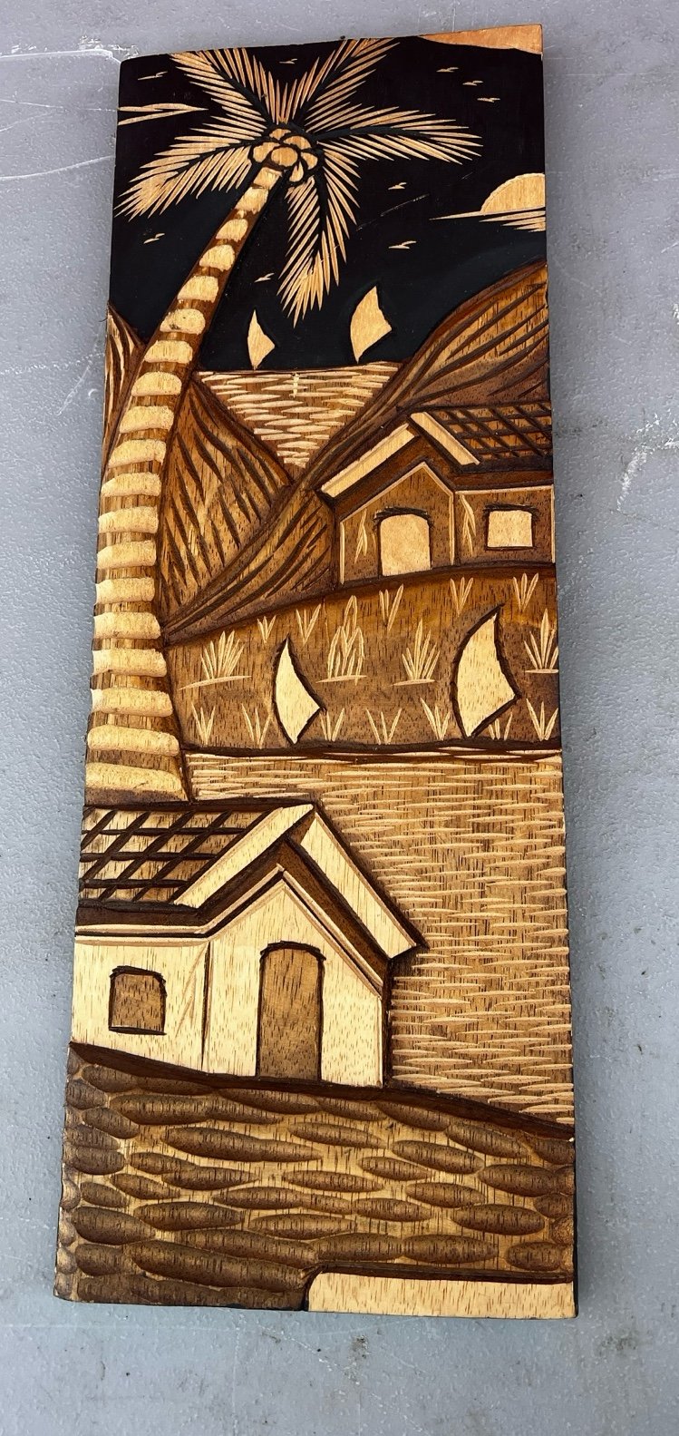 Vintage Wood Carving