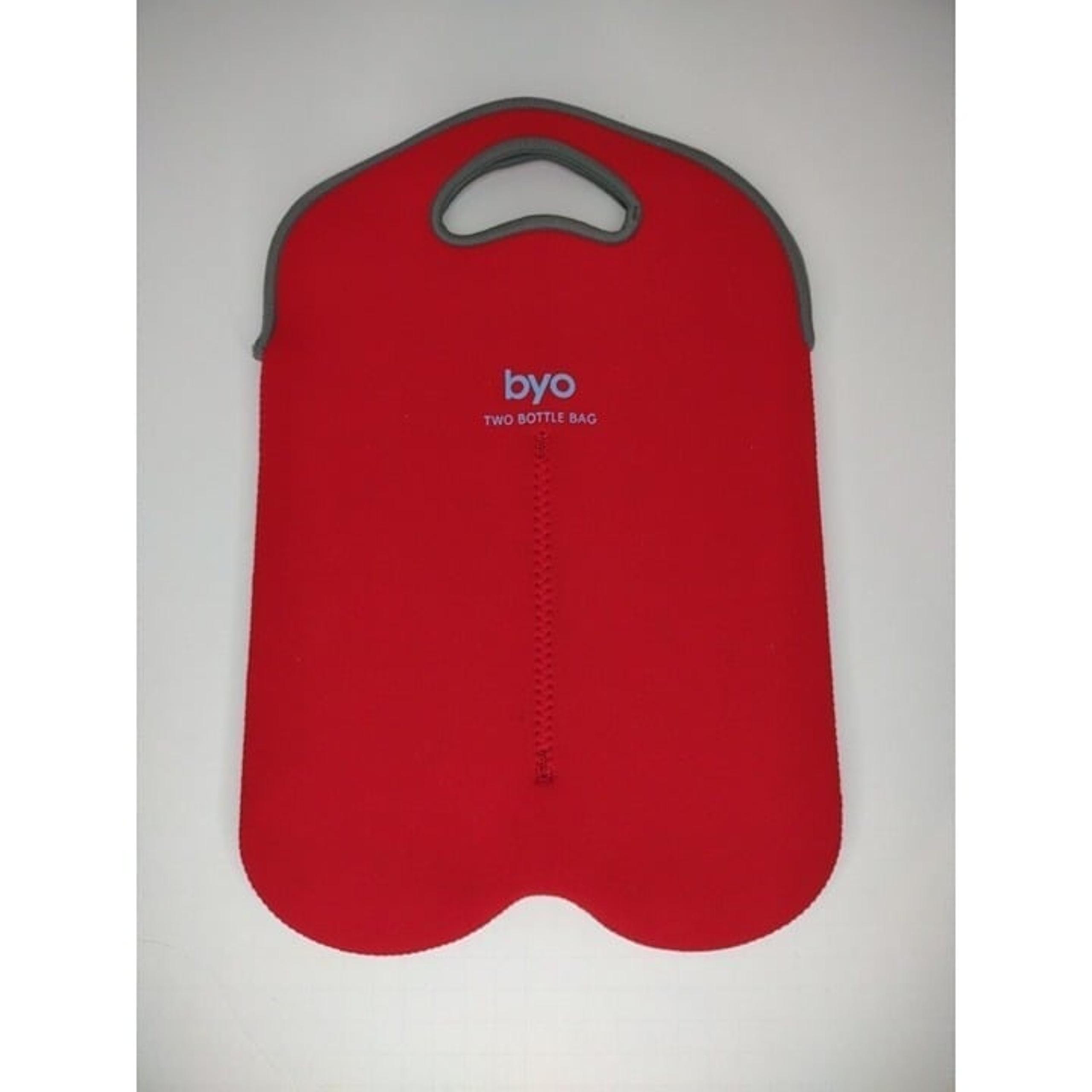 Built Two bottle sleeve bag carrier for wine / bottles