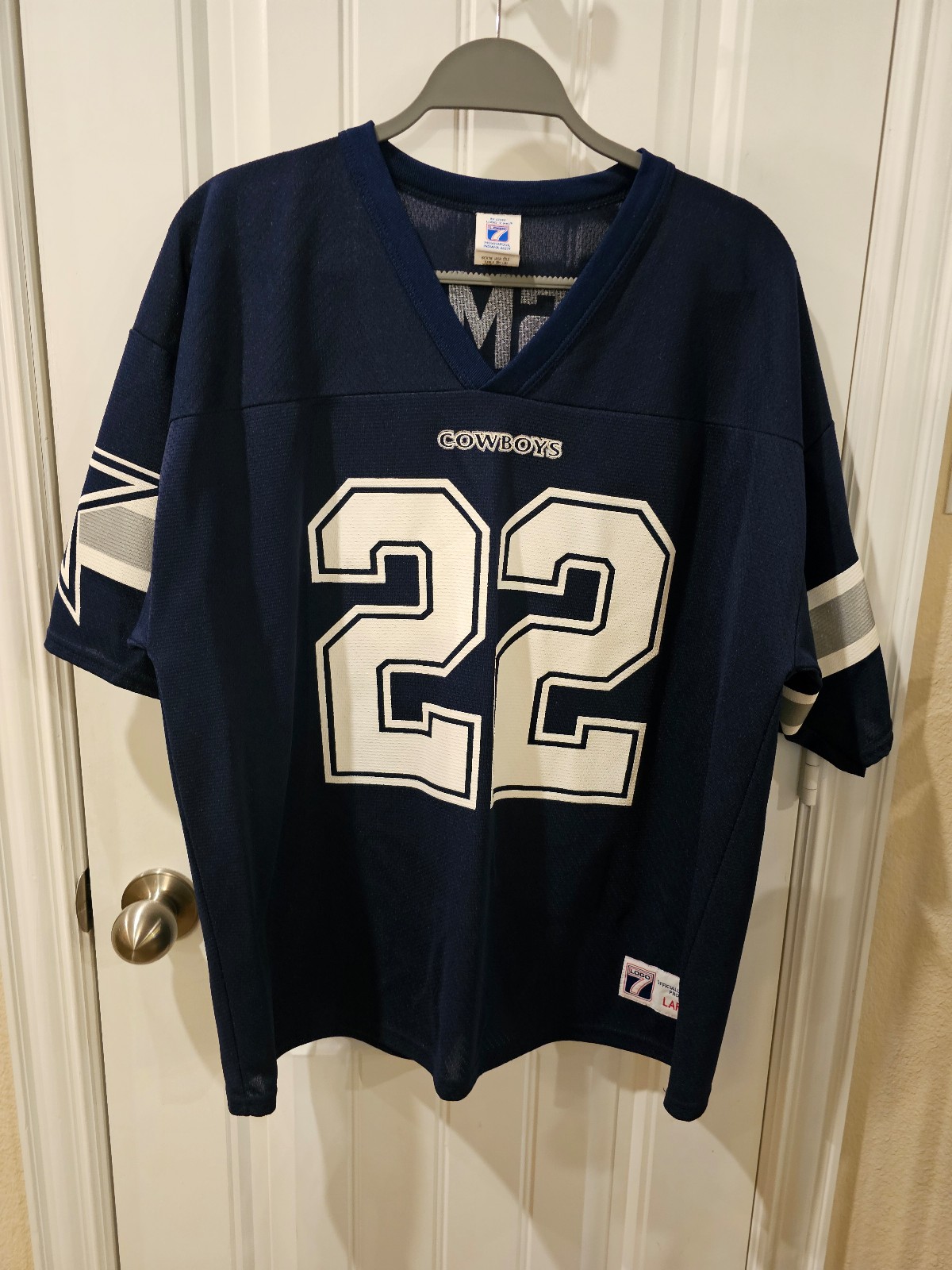 Dallas Cowboys Emmitt  Smith Size Large Jersey #22