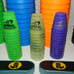 Lot of Speed Stacks Cups and Timers Blue Orange Green Black Mini Stacking Cups