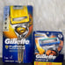 GILLETTE RAZOR FUSION 5 PROGLIDE 12 REFILL CARTRIDGES NEW + Fusion 5 Pro shield