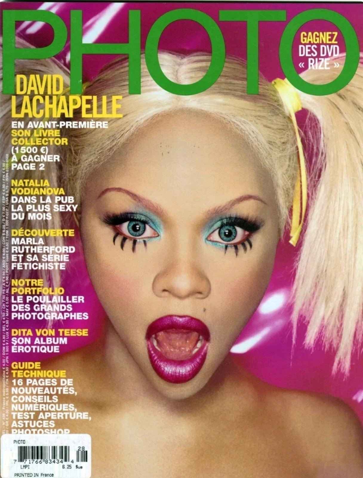 Magazine Lil Kim France Import photo italia David LaChapelle