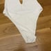 Myra Swim One Piece Swim Suit Large White Ralph Halter Cheeky Monokini Beach