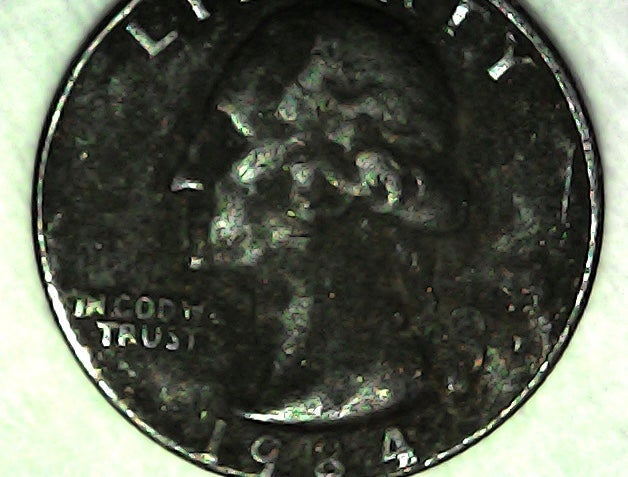 1984 P quarter missing clad error