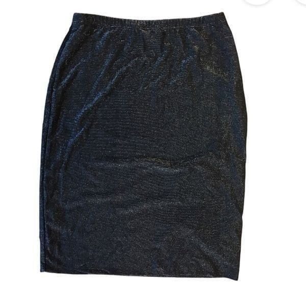 Agnes b metallic pencil skirt