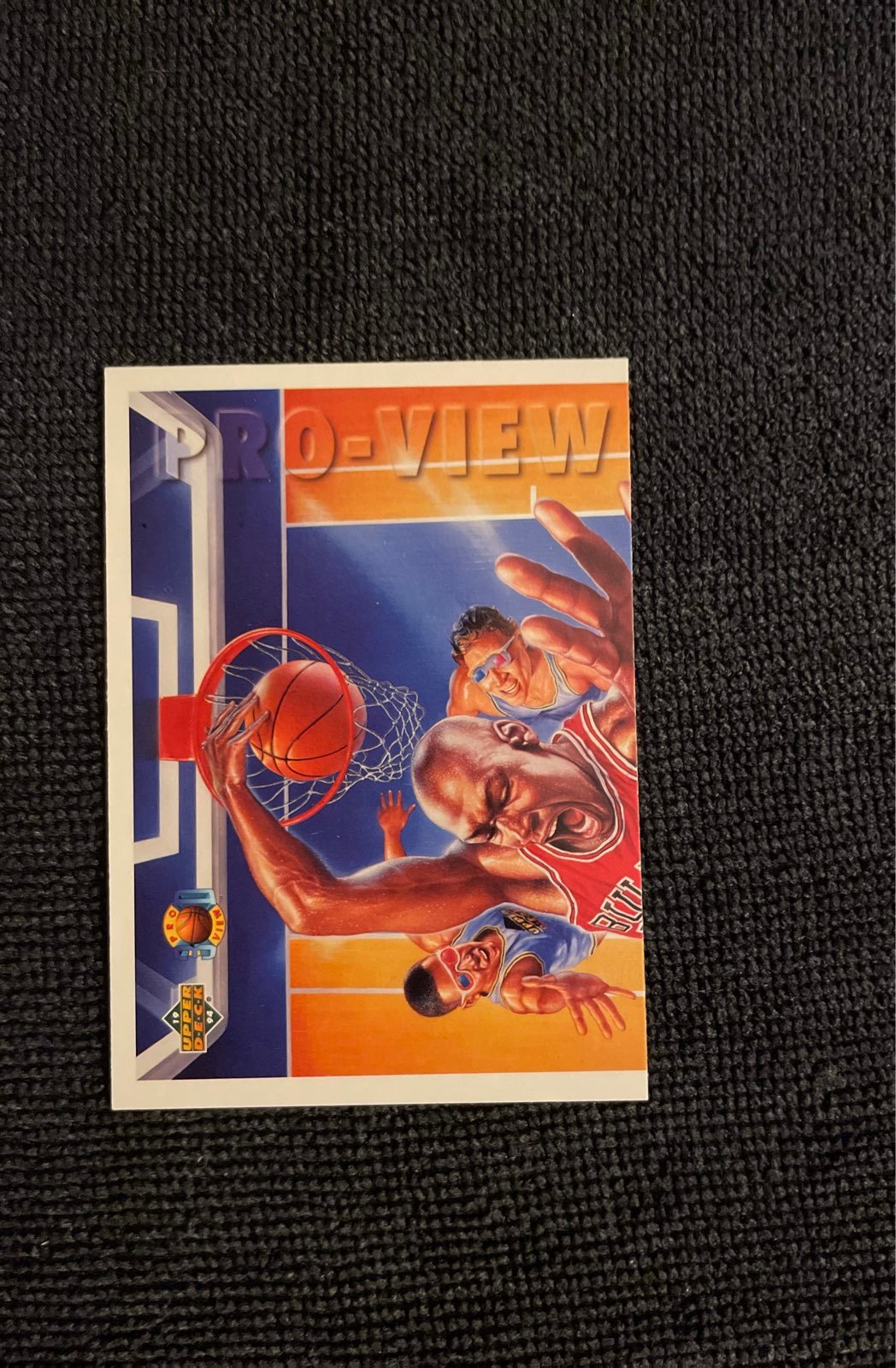 1993-94 Upper Deck Pro View 3d Michael Jordan Checklist 1 109 Hof