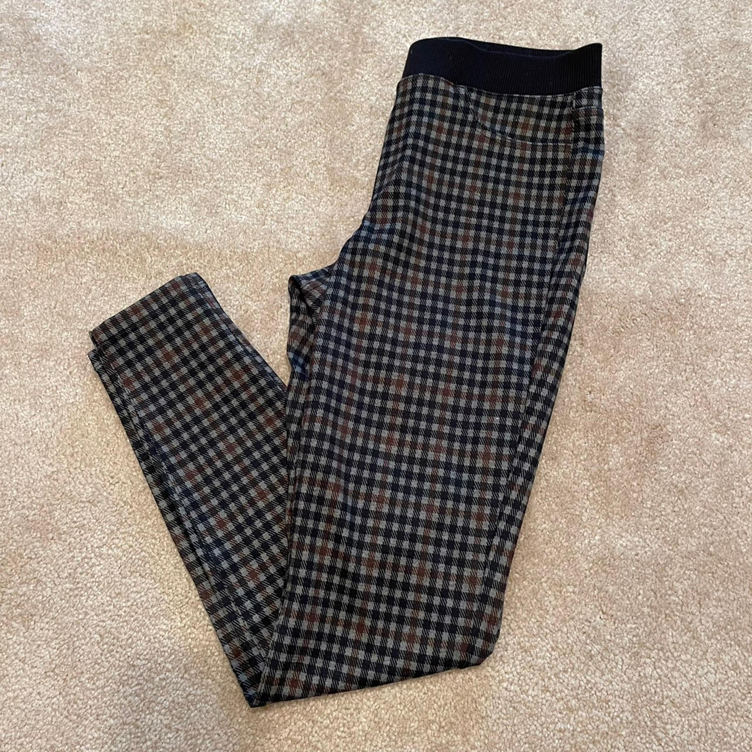 No Boundaries Plaid Dress Pants