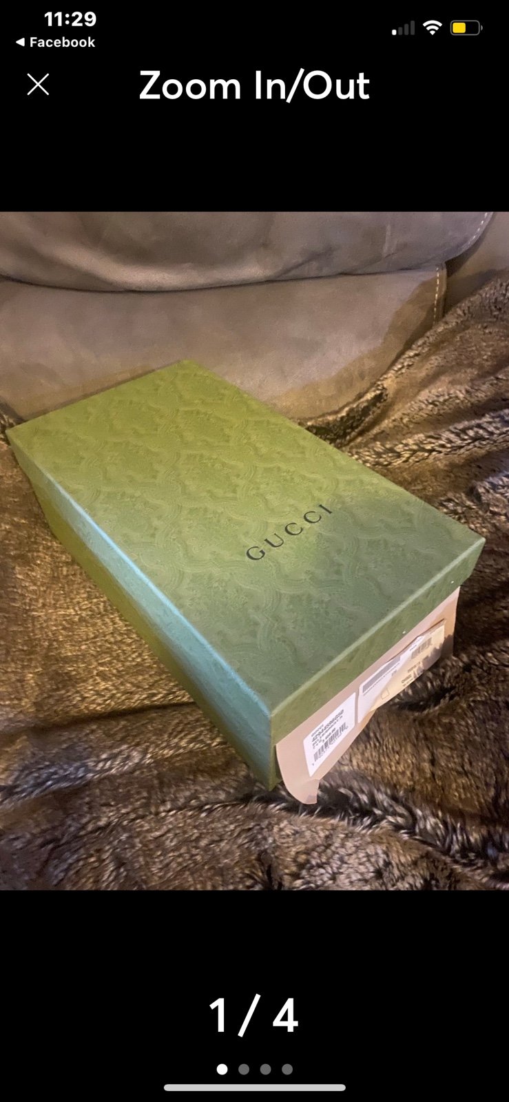 Gucci shoe boxes