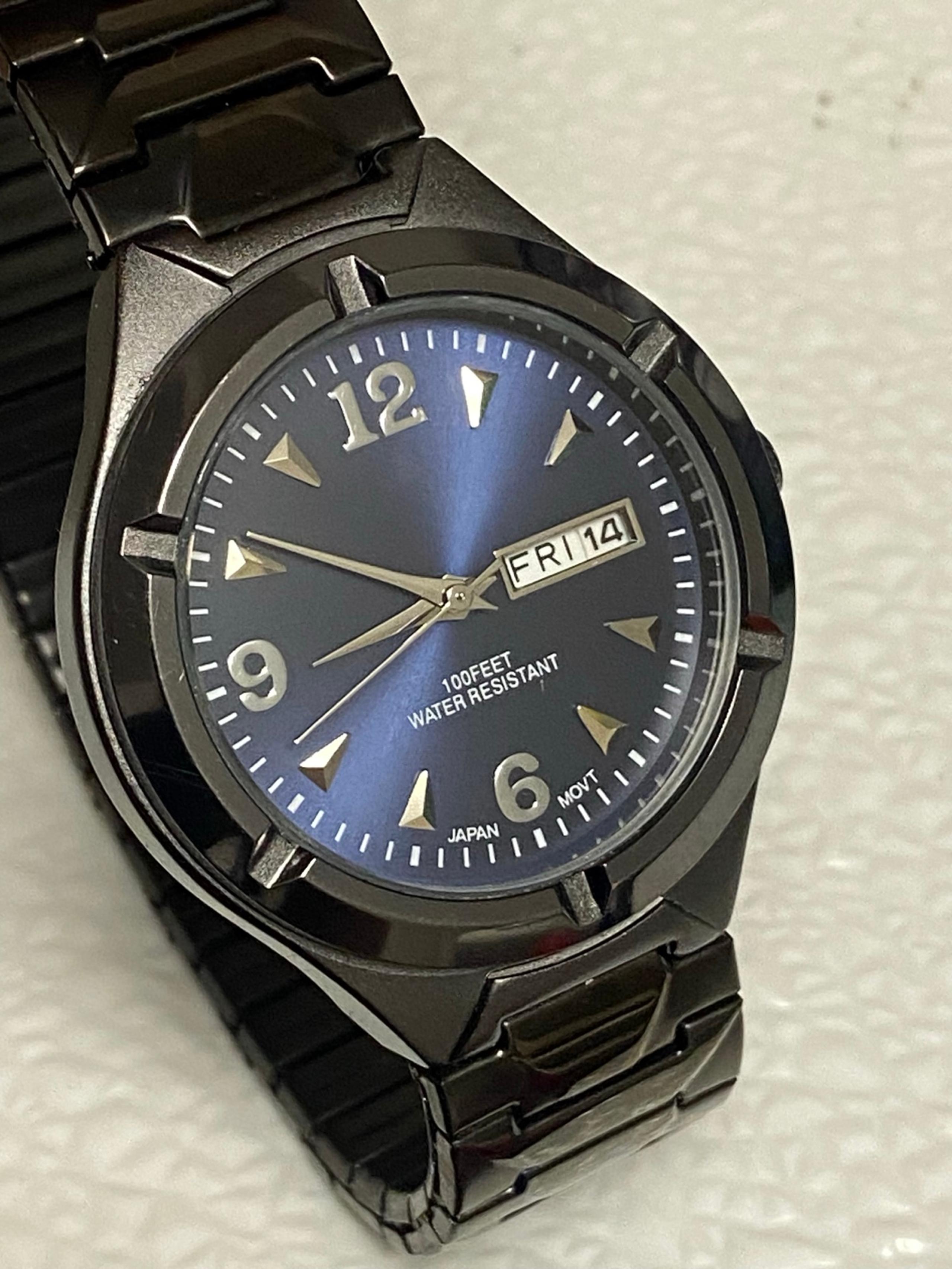George Men's Gunmetal Tone Watch