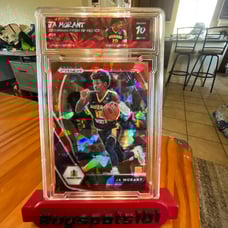 JA MORANT CRACKED RED ICE GEM MT 10