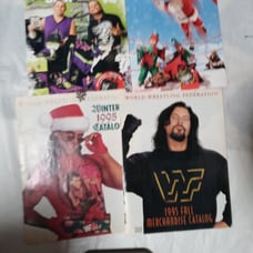 Vintage WWF catalogs