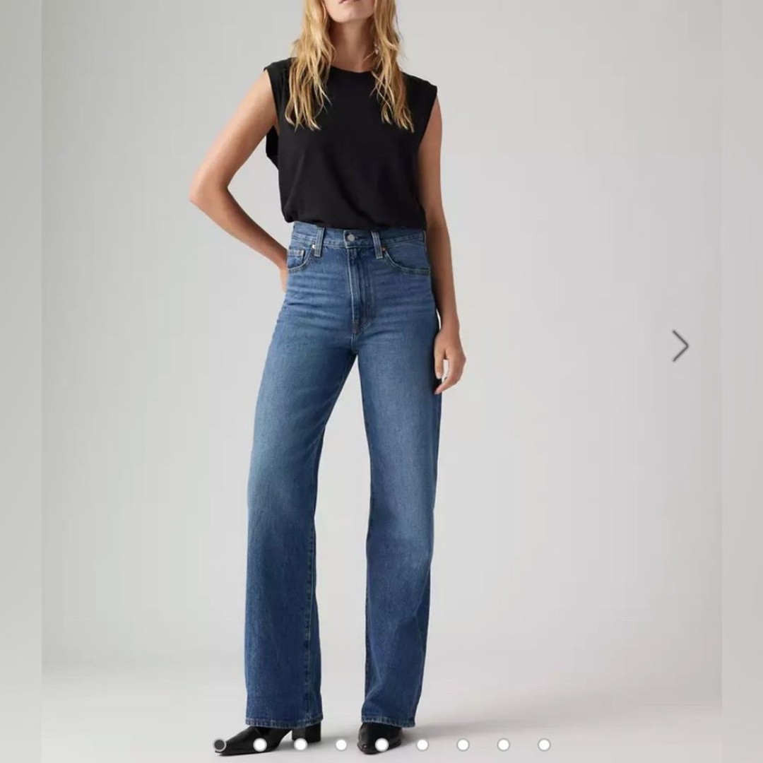Levi's Ribcage Wide Leg Jeans