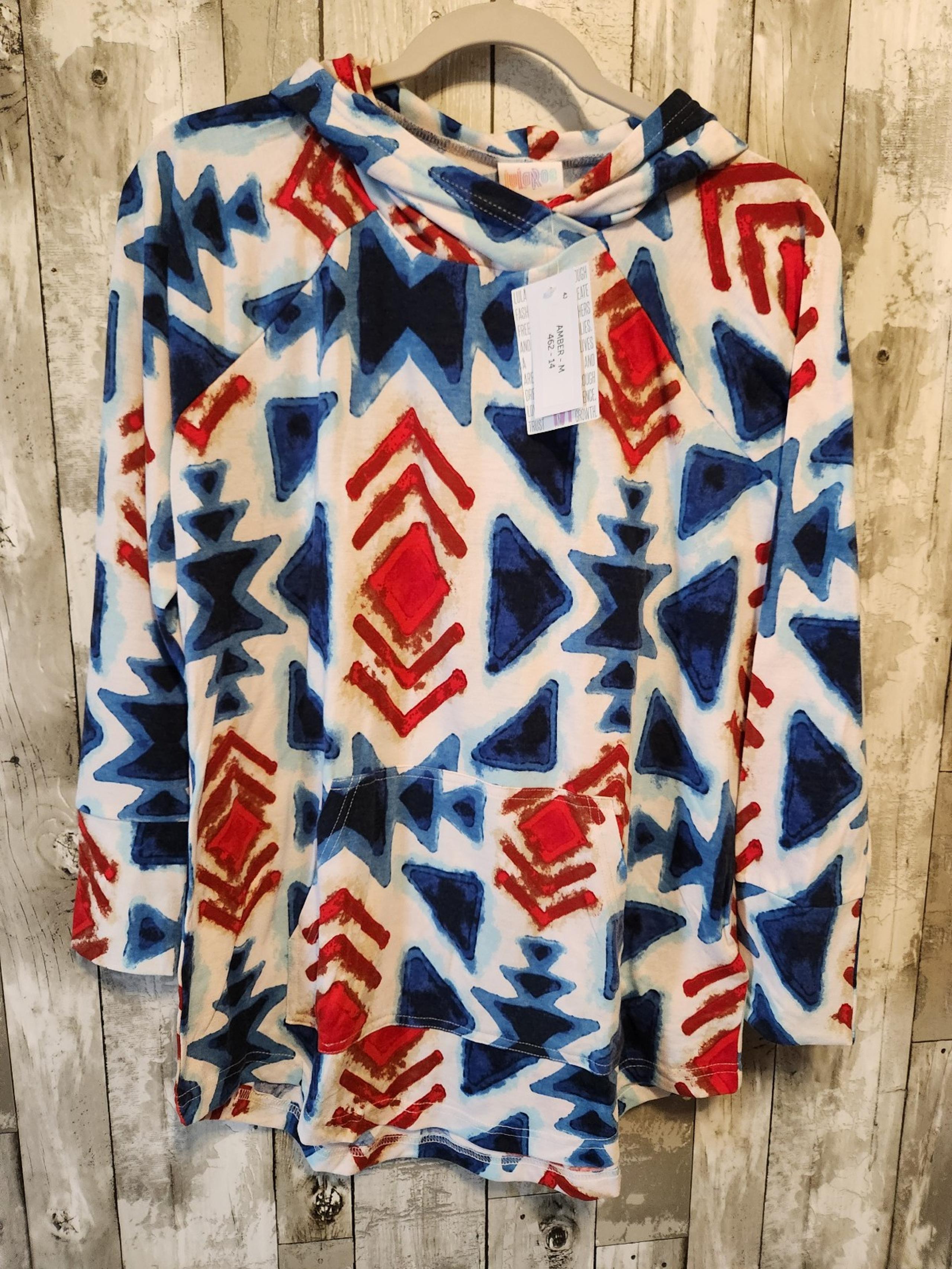 Lularoe Medium Americana Amber hoodie