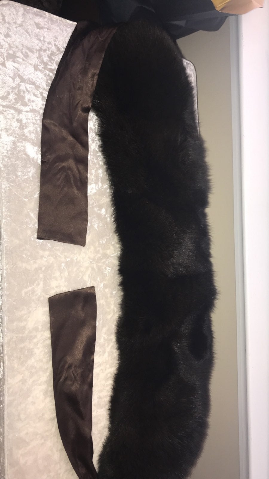 Fox fur shawl (real fur)