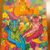 RARE Vintage Lisa Frank 3 Tigers Folder