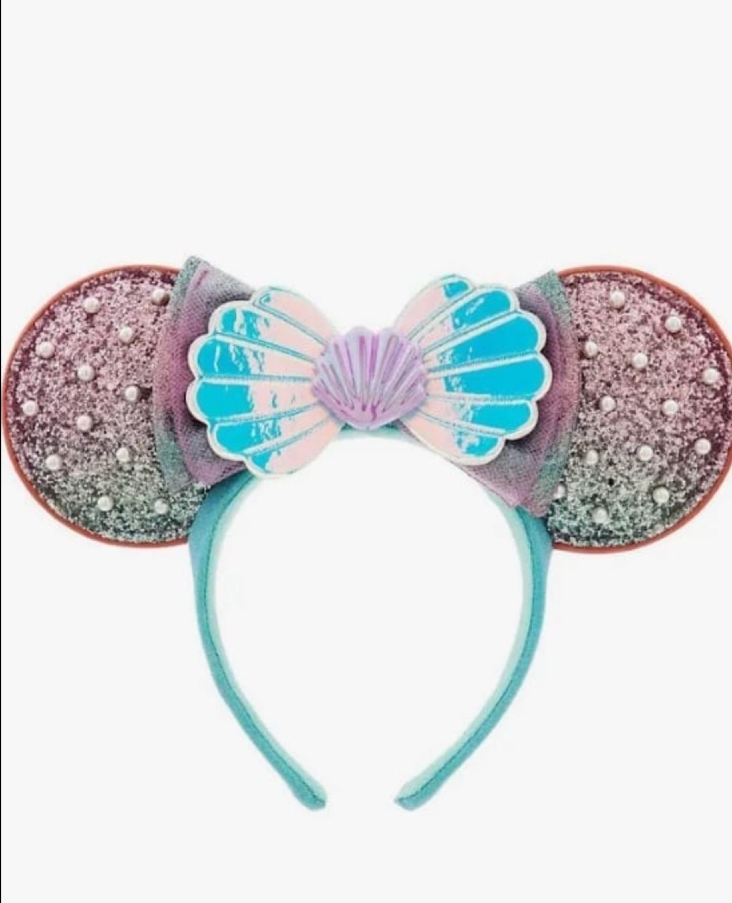 Disney Little Mermaid Glitter Ears NWT
