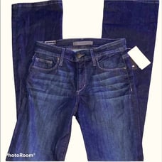 Joe’s Jeans Addison Bootcut Jeans dark blue wash mid rise