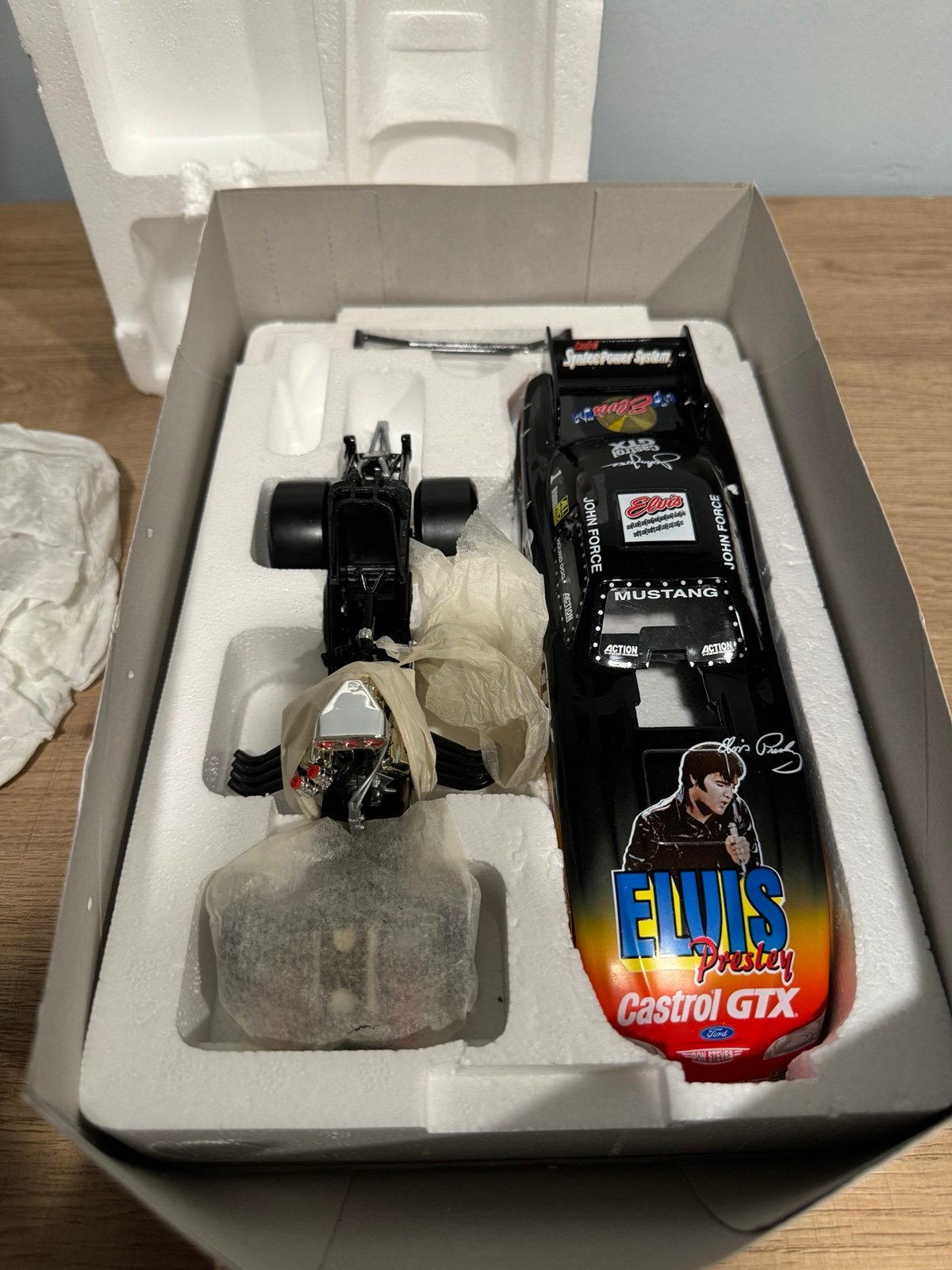 Action platinum series Elvis Presley race car