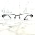 VENUTI PLATINUM 7 M.BLACK Eyeglasses Half Rim Metal Frames 54-18-140