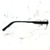 VENUTI PLATINUM 7 M.BLACK Eyeglasses Half Rim Metal Frames 54-18-140