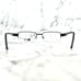 VENUTI PLATINUM 7 M.BLACK Eyeglasses Half Rim Metal Frames 54-18-140