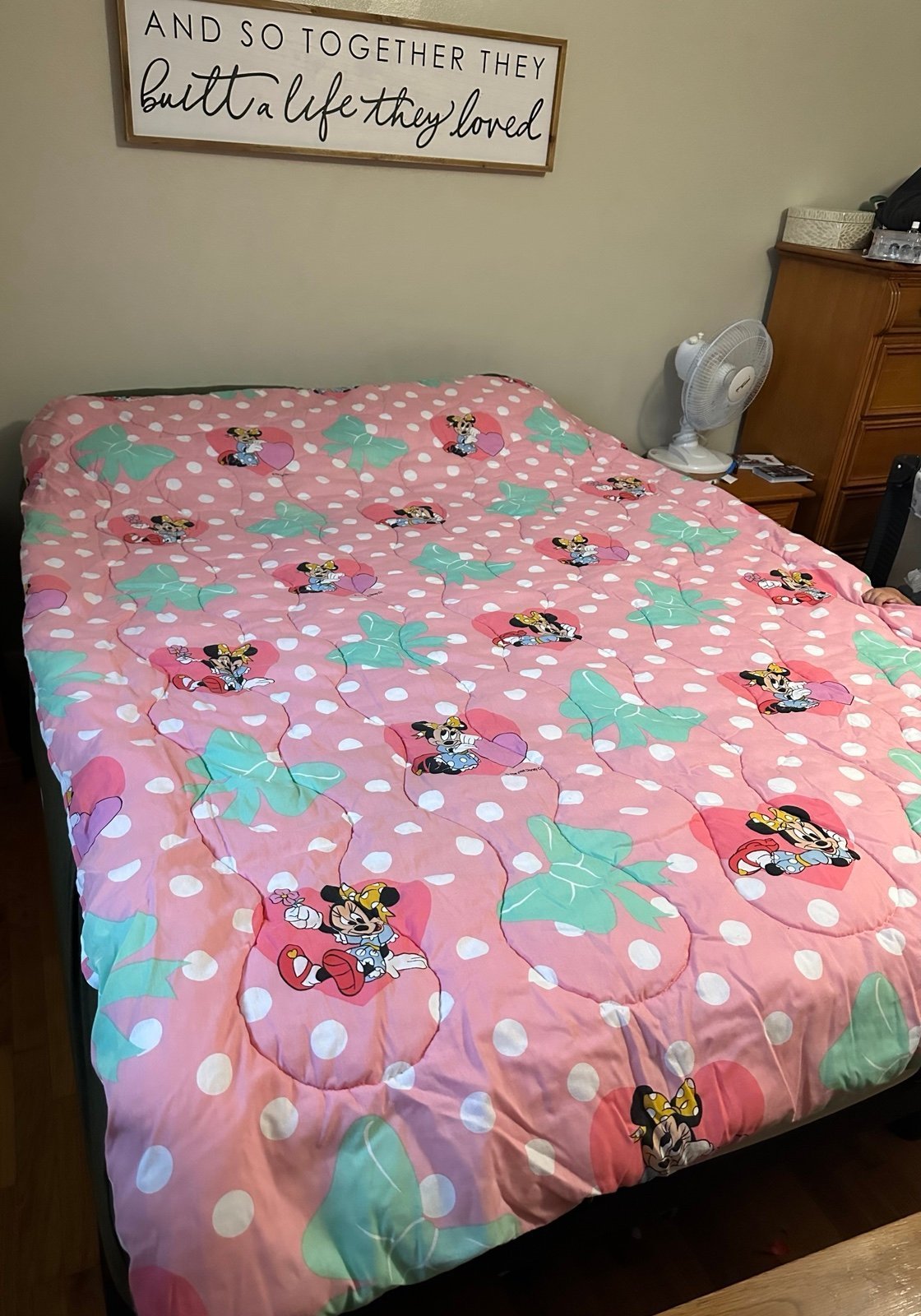 minnie mouse comforter