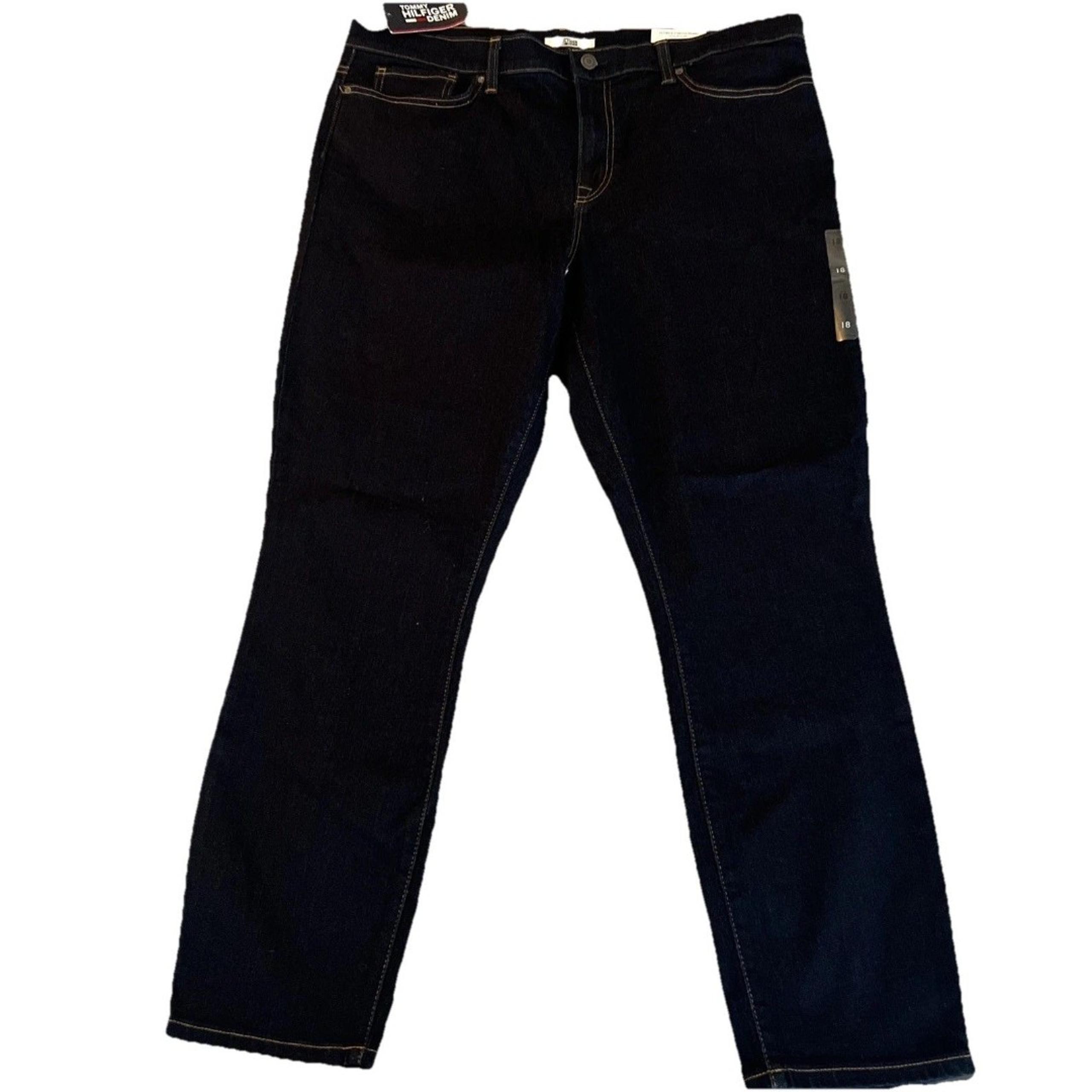 Tommy Hilfiger Stretch 360 Skinny Moulante Jeans Women’s Size 18 Blue NWT