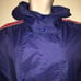 Vintage 1980s Bruce Jenner Sports In Motion Red White Blue Windbreaker Jacket XL