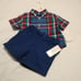 Ralph Lauren polo authentic 2-pc infant boys outfit 12months