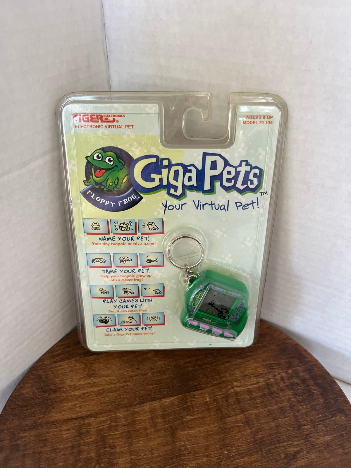 New and Unopened Original 1997 Floppy Frog Giga Pet