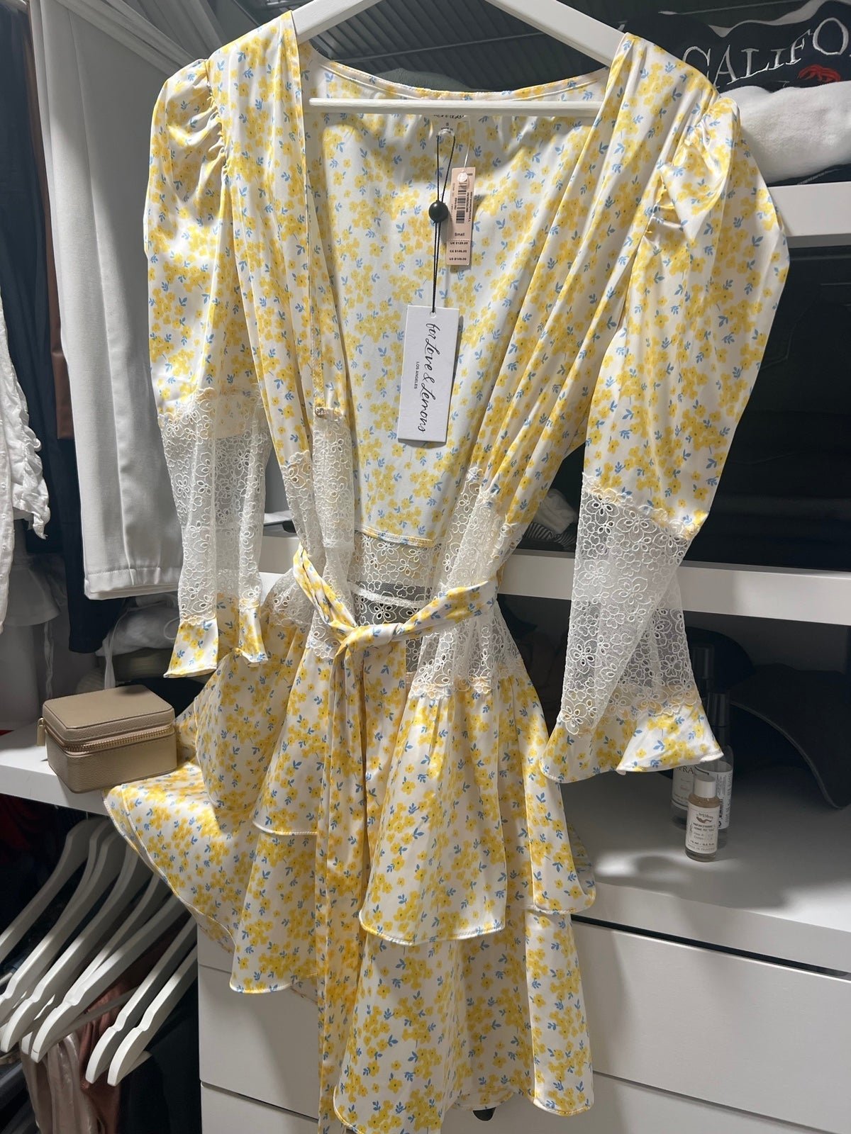 NEW - For Love & Lemons Daffodil Robe