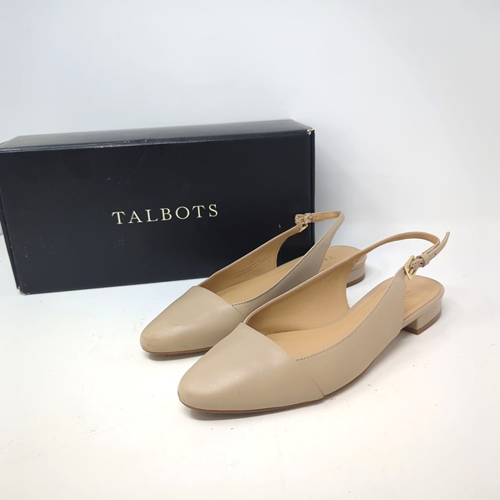 Talbots store slingback shoes