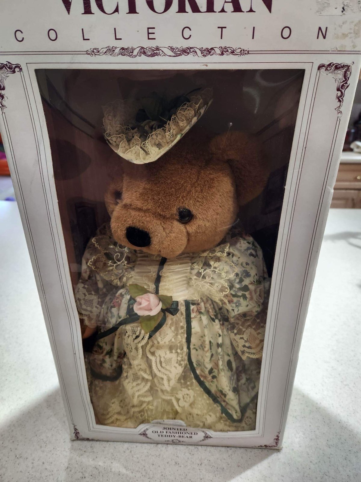 Vintage Victorian collection jointed teddy bear