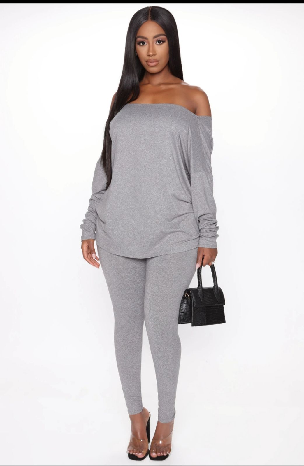 Twisted OffTheShoulder Back Cotton Pant