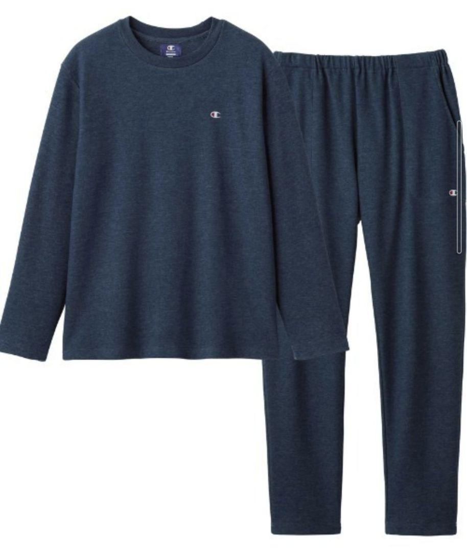 Champion Roomwear Long Sleeve Long Pants Cotton Blend Fleece