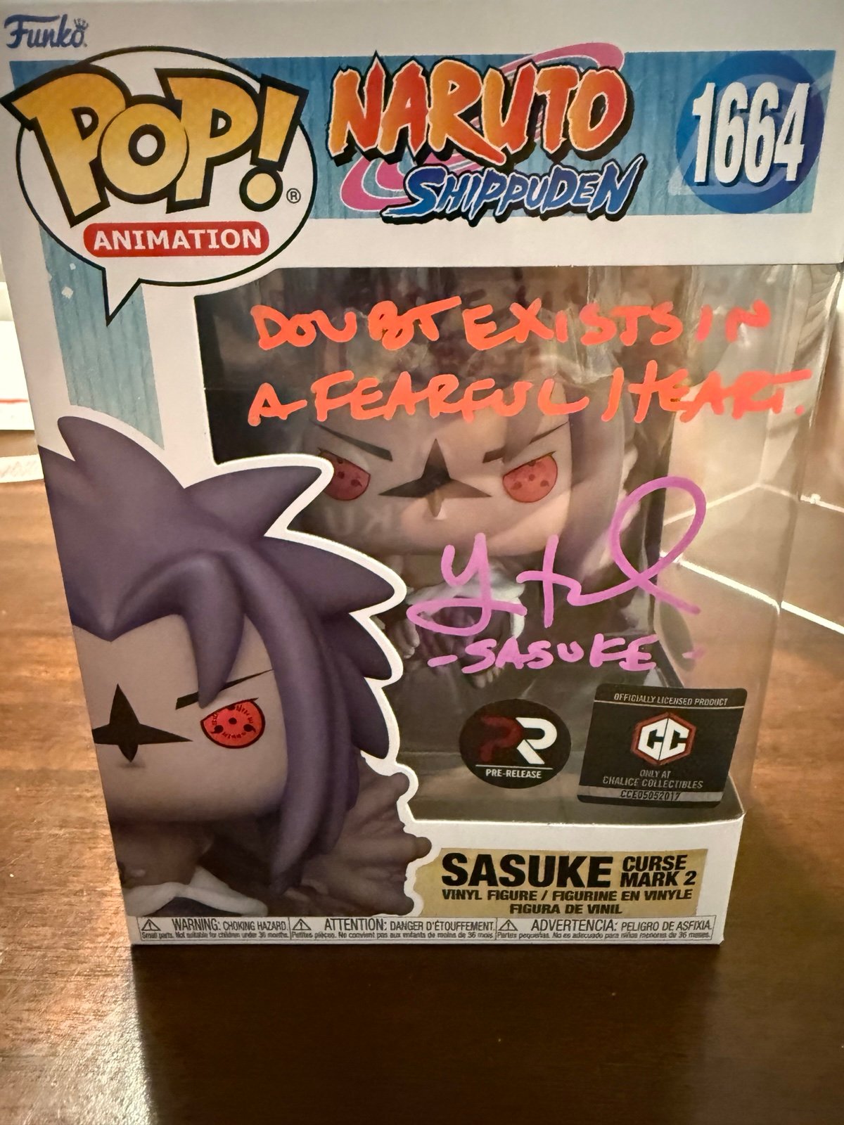 Sasuke PR Funko Pop