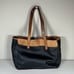 Fossil Audri Signature Shopper Leather Tote Bag