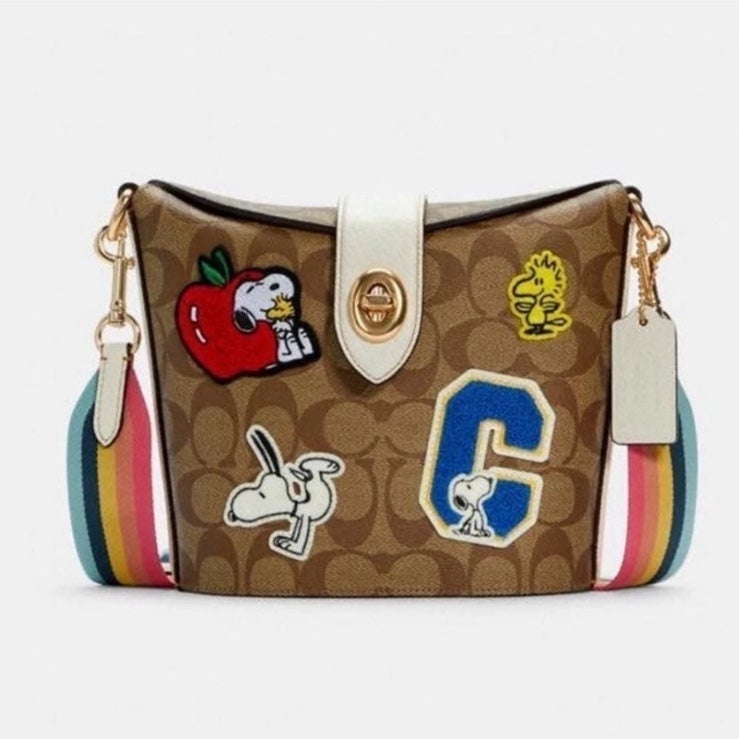 Coach X Peanuts Addie Crossbody Bag
