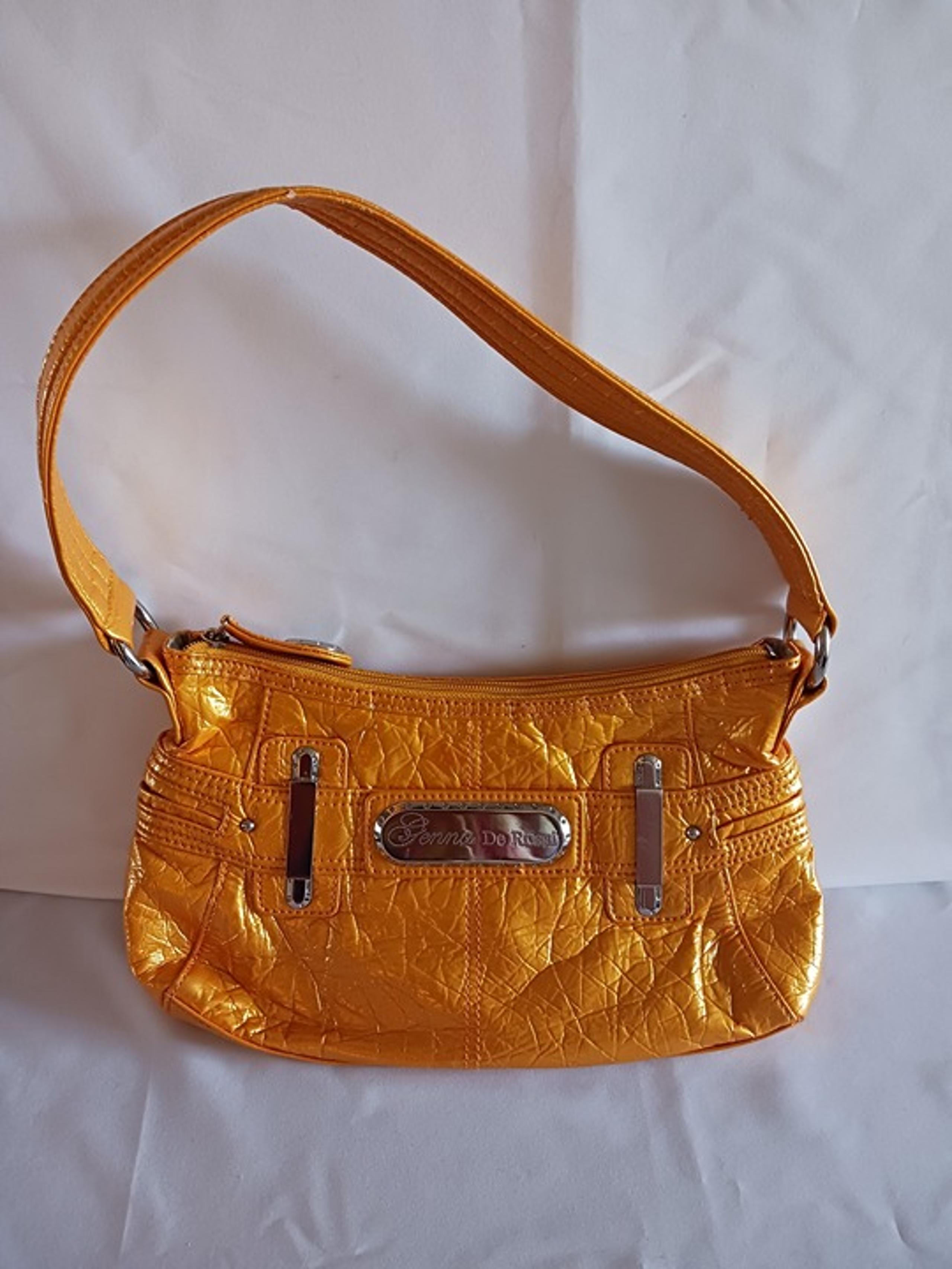 Genna De Rossi Bright Gold Shoulder Bag