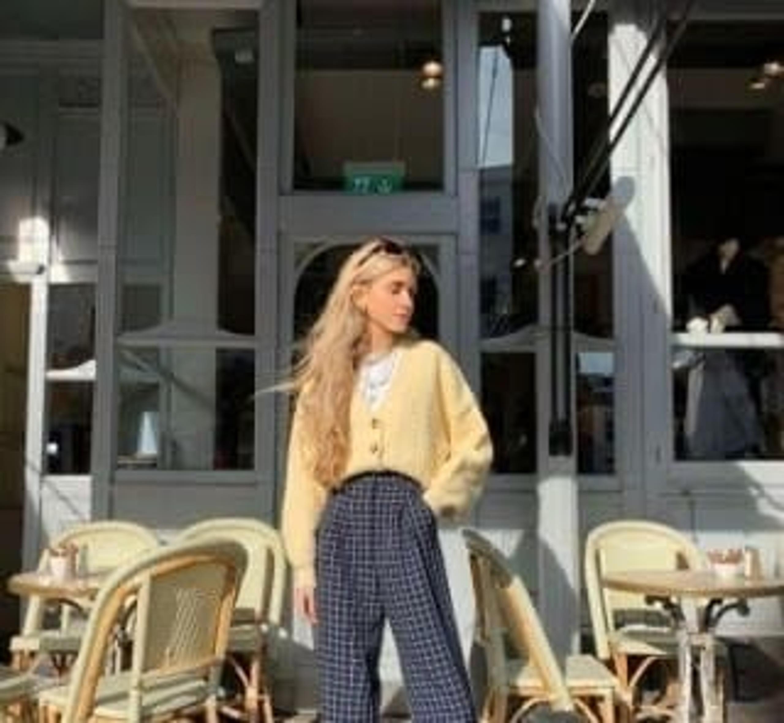 Cottagecore 90s Vintage Cropped Cardigan Sweater