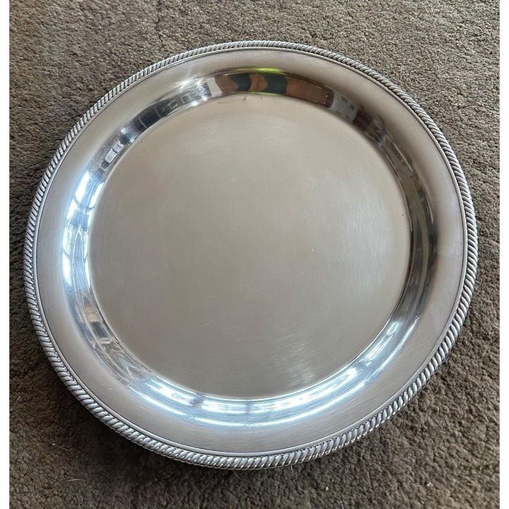 Vintage Castleton International Silver Company 684, 12 In, Vintage Silver Plater